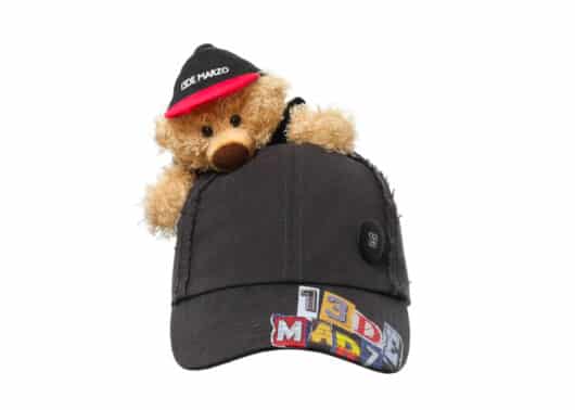 13De Marzo Clipping Logo Bear Cap Black