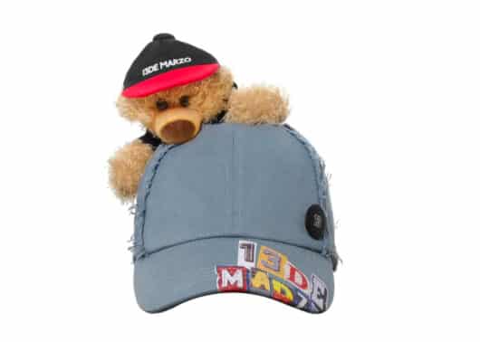 13De Marzo Clipping Logo Bear Cap Blue