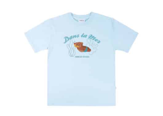 Ambler Dans La Mer Tee Blue AS926
