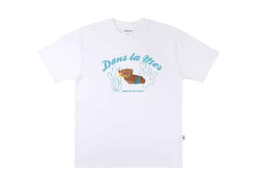 Ambler Dans La Mer Tee White AS926