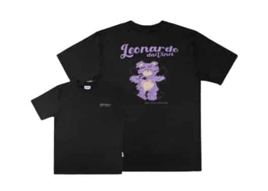 Ambler Davinci Bear Tee Black AS923