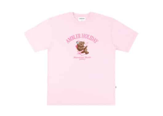 Ambler Hawaiian Music Tee Pink AS930