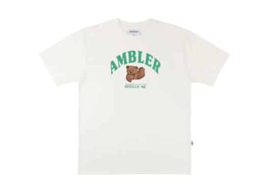 Ambler Sliding Bear Tee Cream AS907