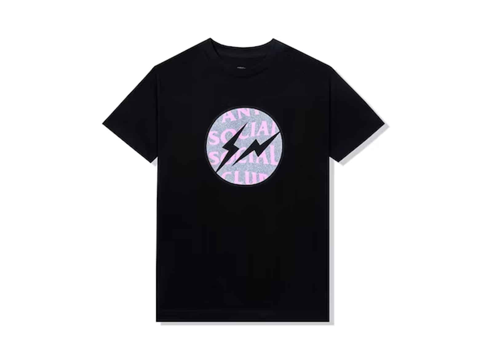 Buy Anti Social Social Club x Fragment Called Interference Tee (FW22) Black Online in Australia