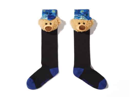 13De Marzo Van Gogh Masterpiece Socks Black
