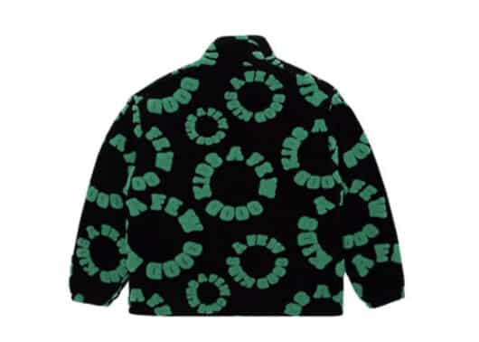A Few Good Kids Allover Logo Wool Jacket Black - Image 2