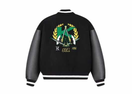 A Few Good Kids x STA Varsity Jacket Black