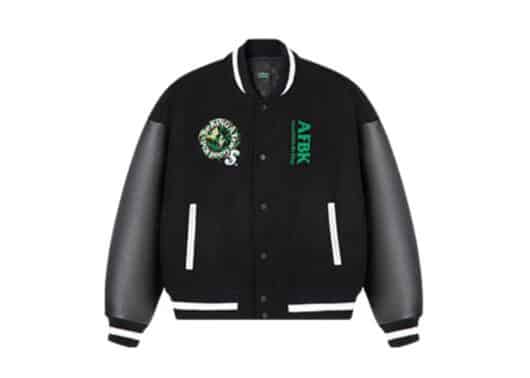 A Few Good Kids x STA Varsity Jacket Black - Image 2
