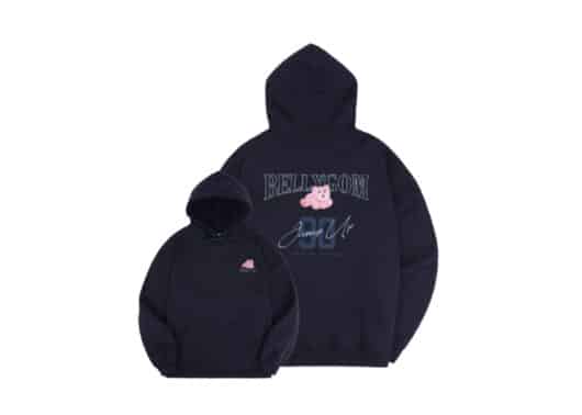 Ambler x Belly Jump Belly Gom Hoodie Navy BMM207