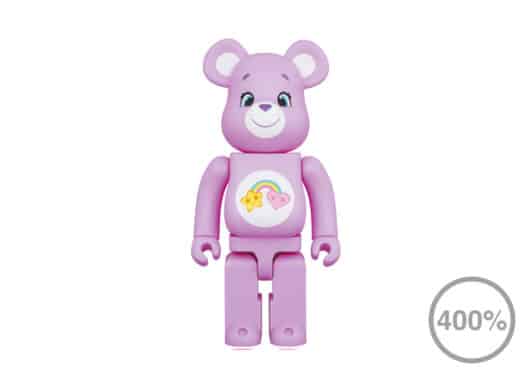 Bearbrick x Care Bears Best Friend Bear 400% Purple