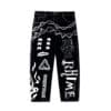 Rhime Genetic Denim Pants Black