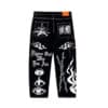 Rhime Genetic Denim Pants Black - Image 2