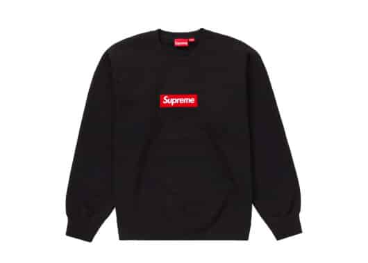 Supreme Box Logo Crewneck (FW22) Black