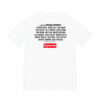 Supreme “Play Dead” Tee White - Image 2