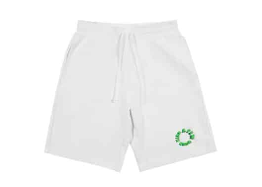 A Few Good Kids Circle Logo Shorts White