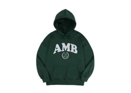 Ambler Big Logo Hoodie Green AHP912