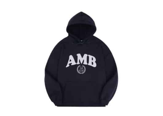 Ambler Big Logo Hoodie Navy AHP912