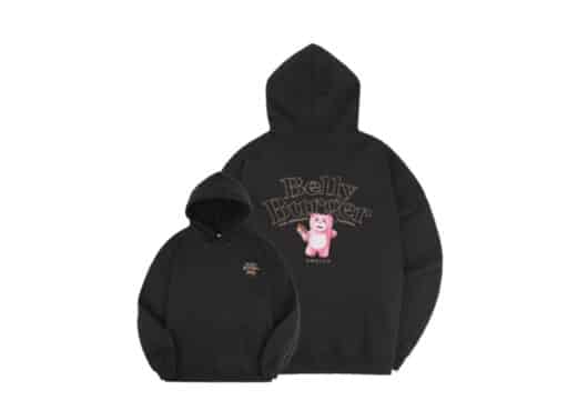 Ambler x Belly Gom Belly Burger Hoodie Black BMM213