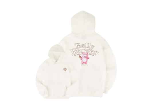 Ambler x Belly Gom Belly Burger Hoodie Ivory BMM213