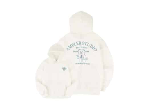 Ambler x Belly Gom Monday Morning Syndrome Hoodie Ivory BMM215