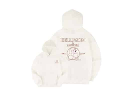 Ambler x Belly Gom Punch Hoodie Ivory BMM211