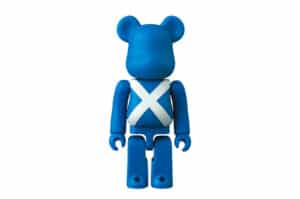 Medicom Bearbrick 100% Series 45 Flag The Scotland