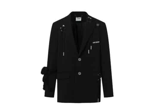 13De Marzo Bear Functional Drawstring Suit Black