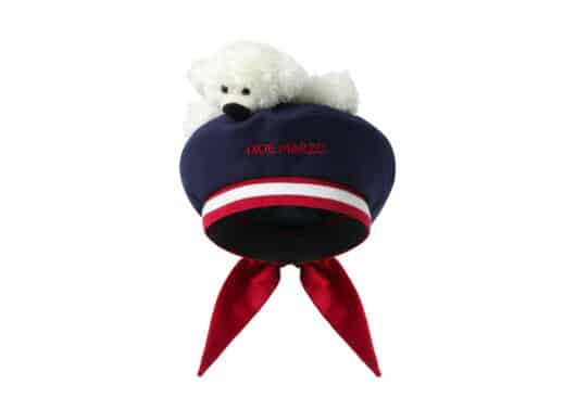 13De Marzo Bear Sailor Beret Navy