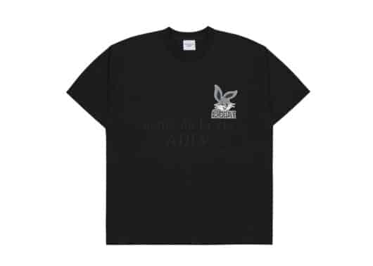 ADLV Cartoon Rabbit Tee Black - Image 2