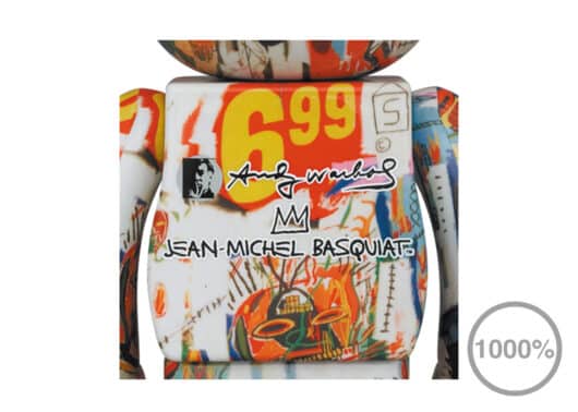 Bearbrick Andy Warhol x JEAN-MICHEL BASQUIAT #4 1000% - Image 2