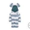 Bearbrick x Gelato Pique Pajamas 1000% White/Blue