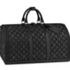 Louis Vuitton Keepall LED Monogram 50 Black - Image 4