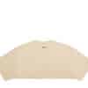 Nervis Basic Smile Puff Logo Cropped Tee Sand - Image 2