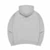 ADLV Grey Fuzzy Rabbit Hoodie Grey - Image 2
