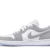 Air Jordan 1 Low White Wolf Grey (W) DC0774 105 - Image 2