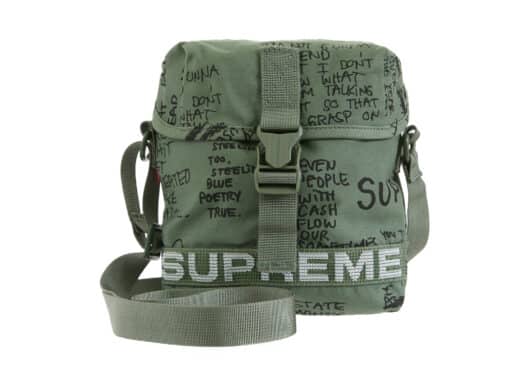 Supreme Field Side Bag Olive Gonz