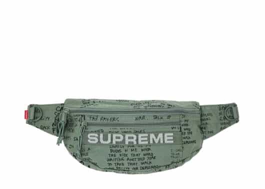 Supreme Field Waist Bag Olive Gonz