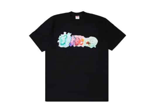 Supreme Watercolor Tee Black