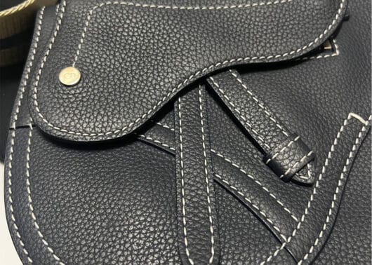 Dior x Kaws Pouch Saddle Navy Blue Sz One Size - Image 7