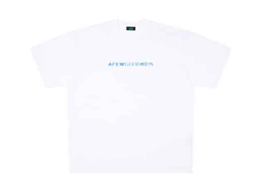 A Few Good Kids Bluring 3D Logo Tee White front view