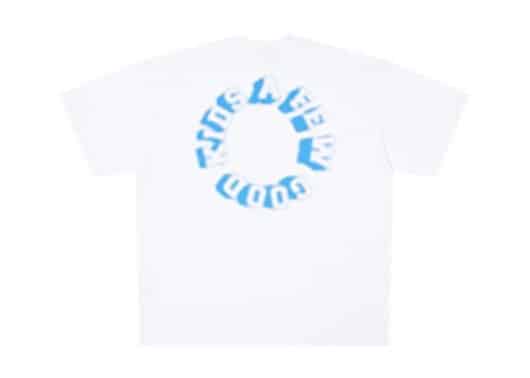 A Few Good Kids Bluring 3D Logo Tee White back view