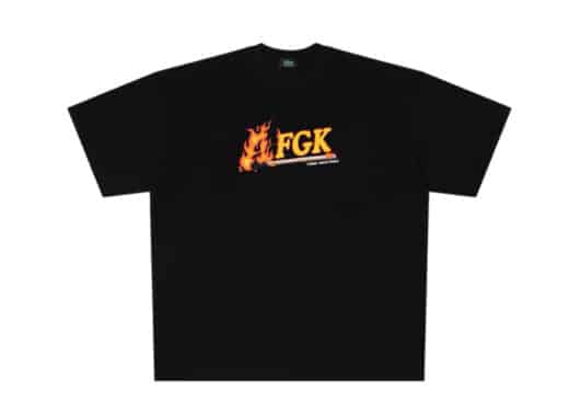 A Few Good Kids Firing Matchstick Logo Tee Black front view