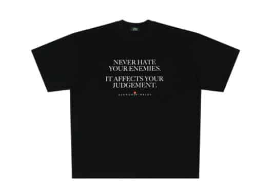 A Few Good Kids Godfather Quote Tee Black front view