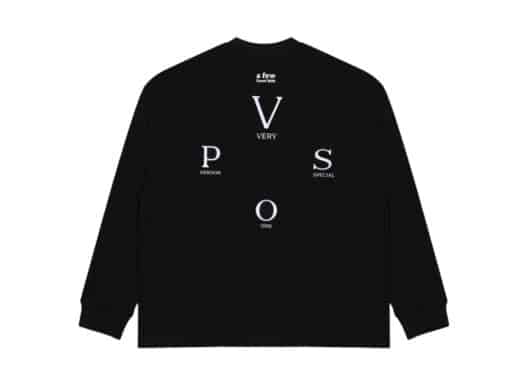 A Few Good Kids VSOP Album LS Tee Black back view