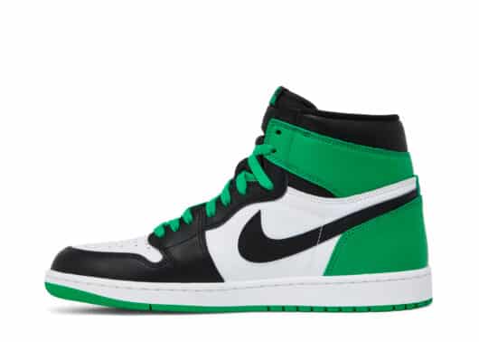 Air Jordan 1 Retro High OG Lucky Green left view