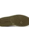 Air Jordan 1 Retro Low OG SP Travis Scott Olive (W) bottom view