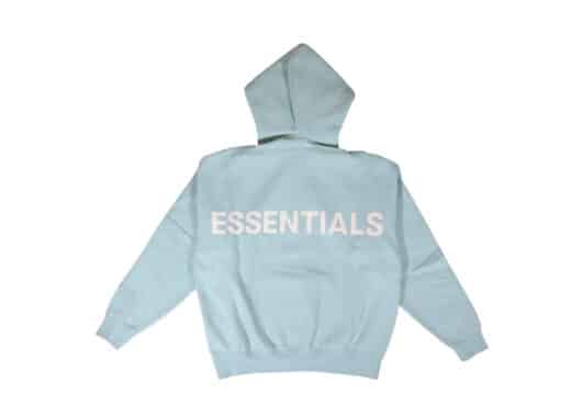 Fear of God Essentials 3M Logo Pullover Hoodie Blue