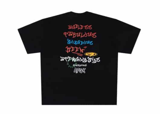 A Few Good Kids Graffiti Writing Tee Black back view