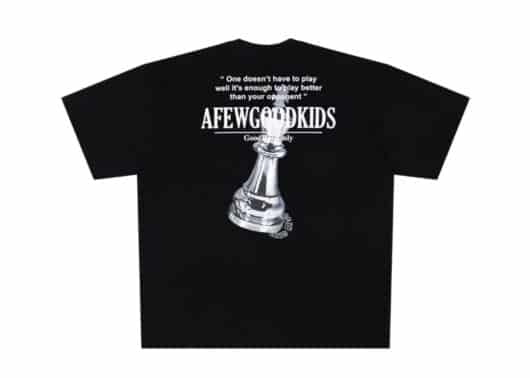 A Few Good Kids King Piece Tee Black back view