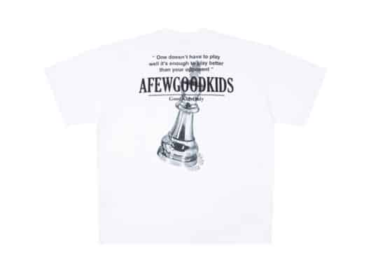 A Few Good Kids King Piece Tee White back view